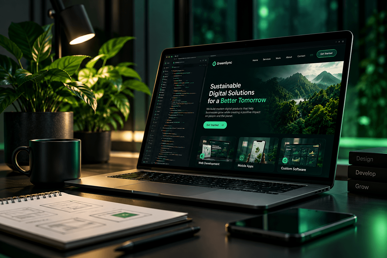 GreenSync digital solutions workspace